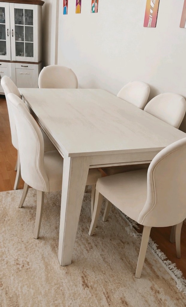 Bellona 6 Sandalyeli Yemek Masası Takımı – Çok Temiz