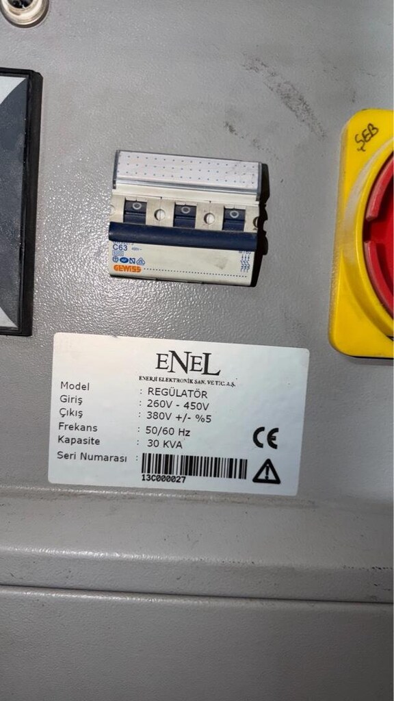380V Trifaze Regülatör 30KVA Temiz Ürün - 2