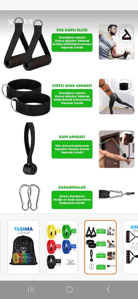 spor dambıl ve direnc bandı - 4
