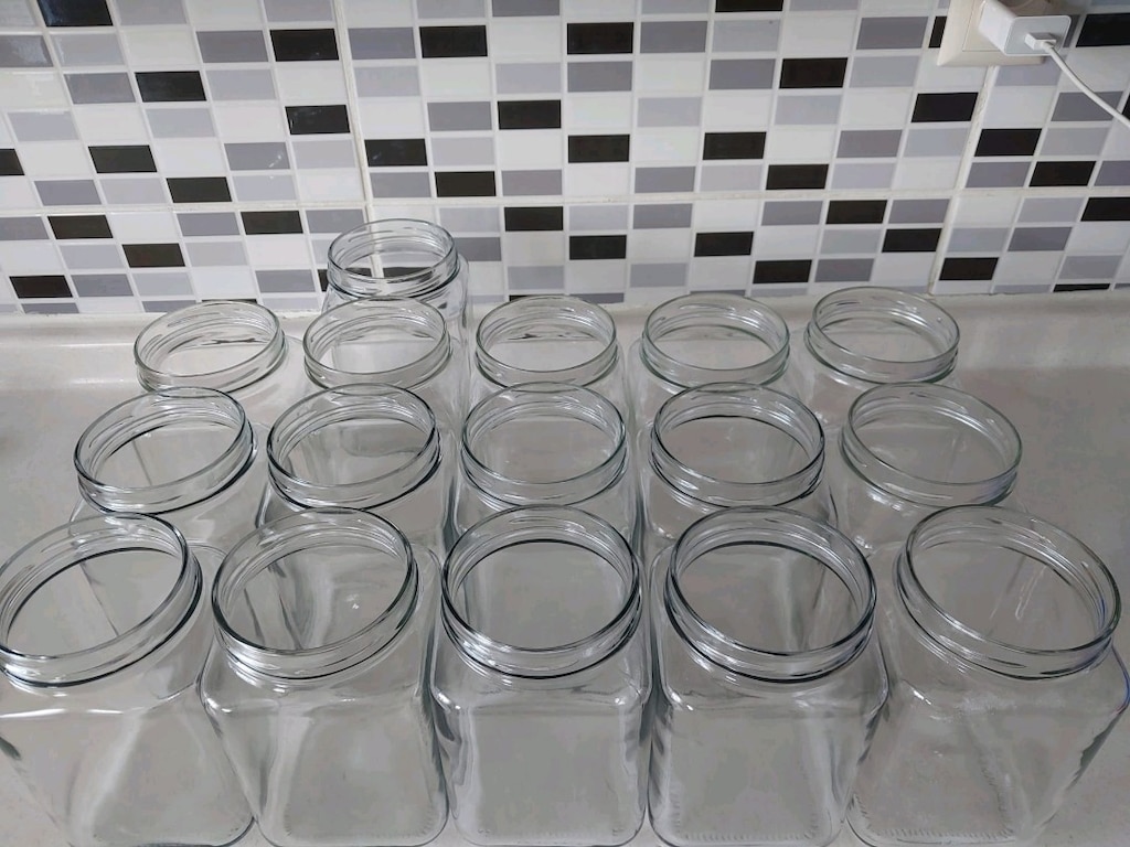 16 Adet 1,5 Litre Kavanoz - 2