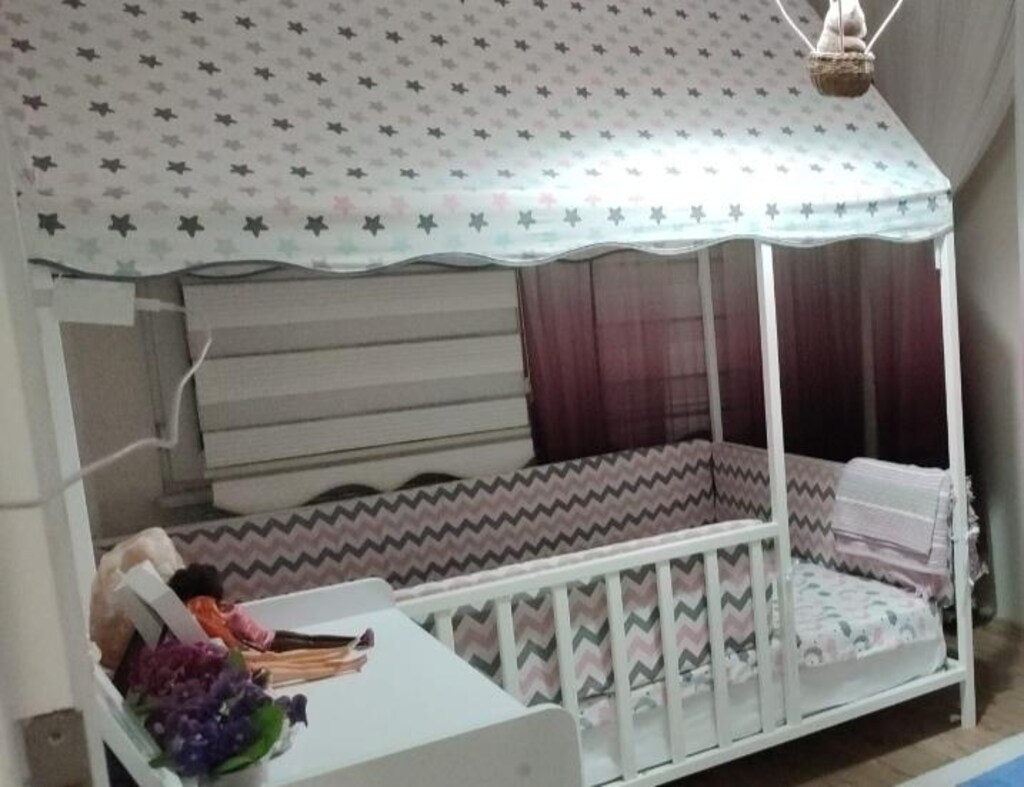 Çocuk montessori karyola,yatak ve kenarlıkları dahil - 2