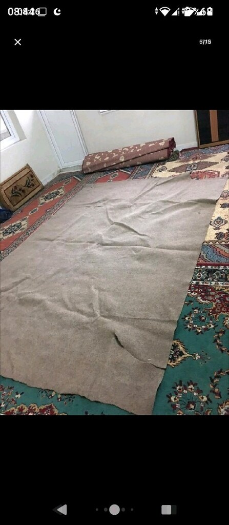 kıl Halı kışlık el işi - 11