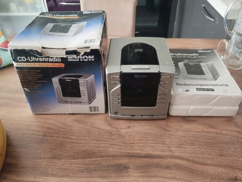 Tevion MD-7850 Radyo CD çalar Alarmlı Saat - 3
