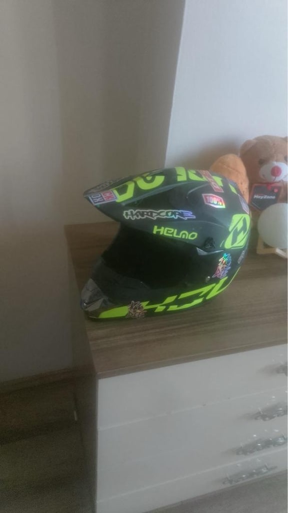cross kask + dizlik + eldiven - 3