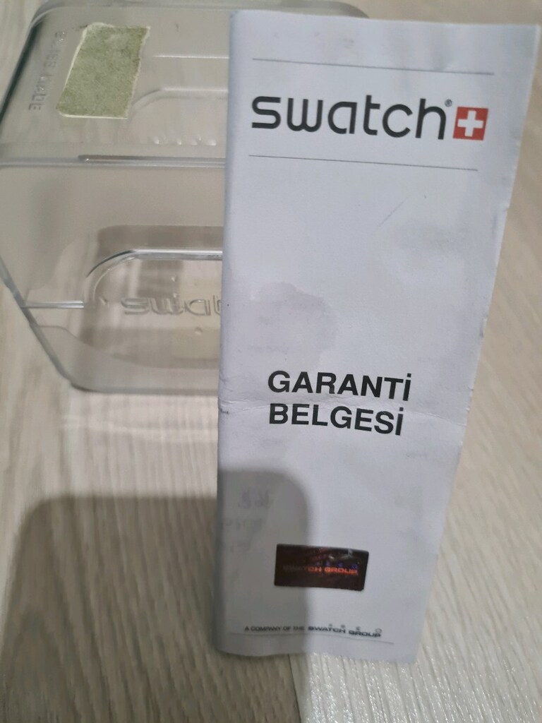 orijinal swatch saat kutusu - 3