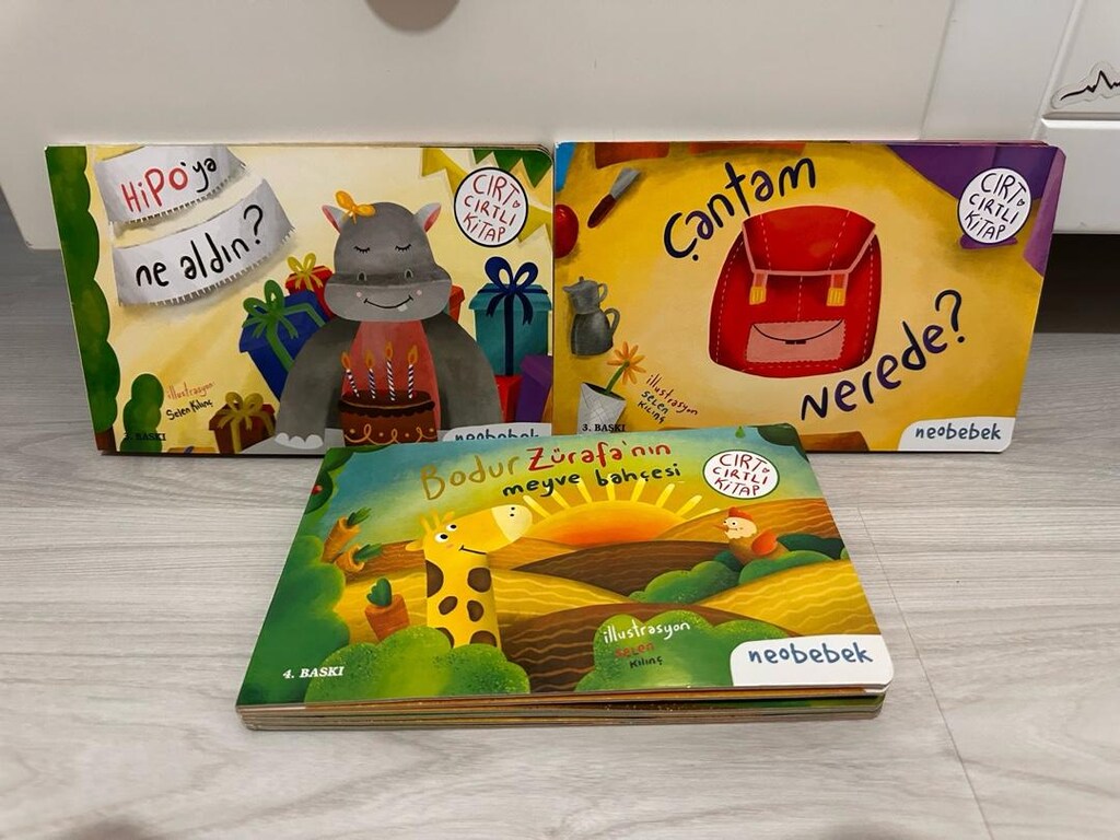Neo Bebek Cırt Cırtlı Kitap Uyku Öncesi
