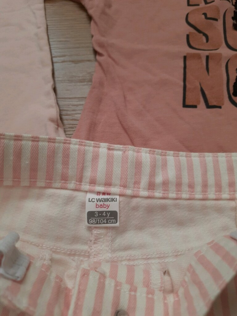 kız cocuk tisort pantolon beli ayarlaniyor - 4