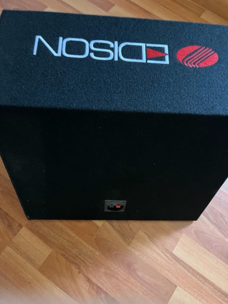 sıkıntısız sıfır 30cm edison subwofer - 2