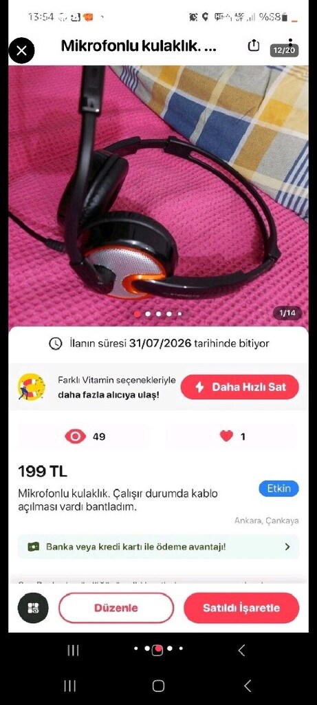 Kablolu kablosuz kulaklık çeşitleri. Mikrofonlu kulaklık. - 12