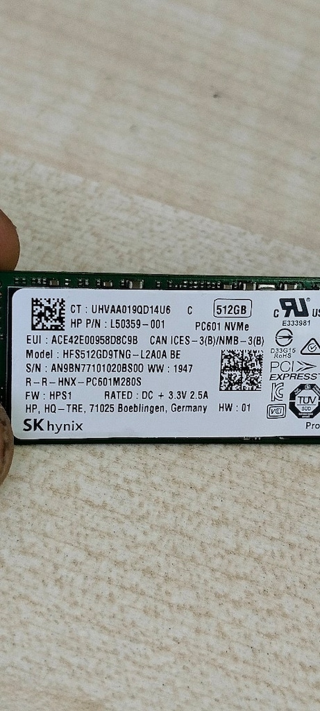 NEVME 512 GB. M2 SSD SORUNSUZ - 6