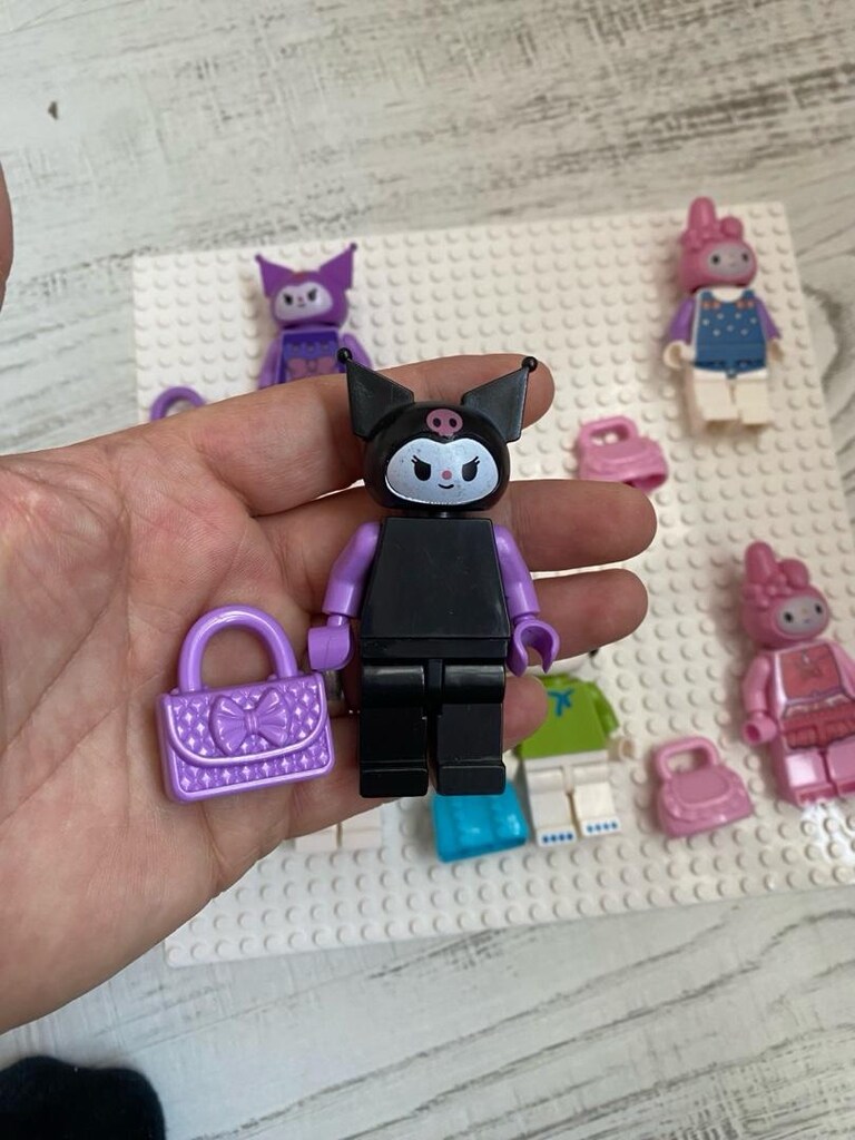 lego duplo sanrio kuromi melody figürleri - 4