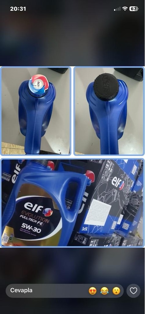 Shell 5W30 AG 5 Litre Elf 5W30 Full-Tech 5 Litre - 2