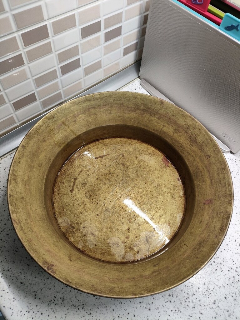 SSCB Dönemi Koleksiyonluk Bakır Leğen - 6