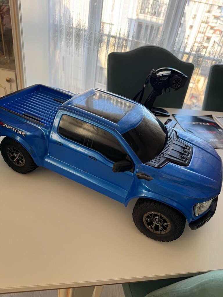 Ford F-150 Raptor 4x4 VXL RC arazi offroad brushless 1-10 araba - 4