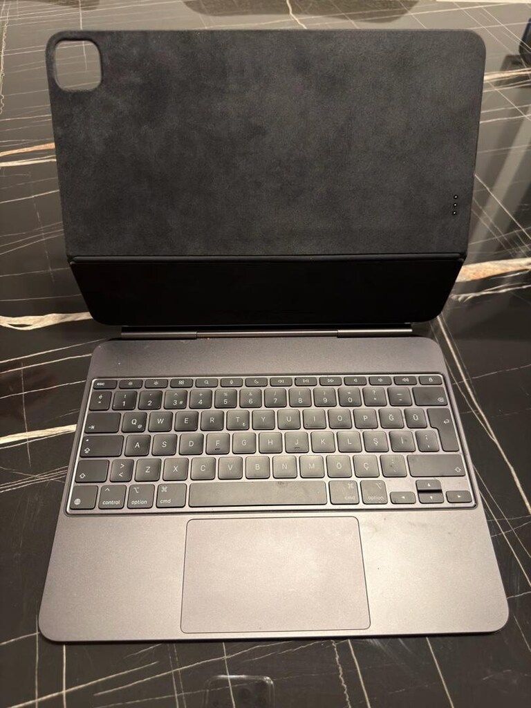 ıpad pro 13 inç uygun orjinal magic keyboard klavye - 2