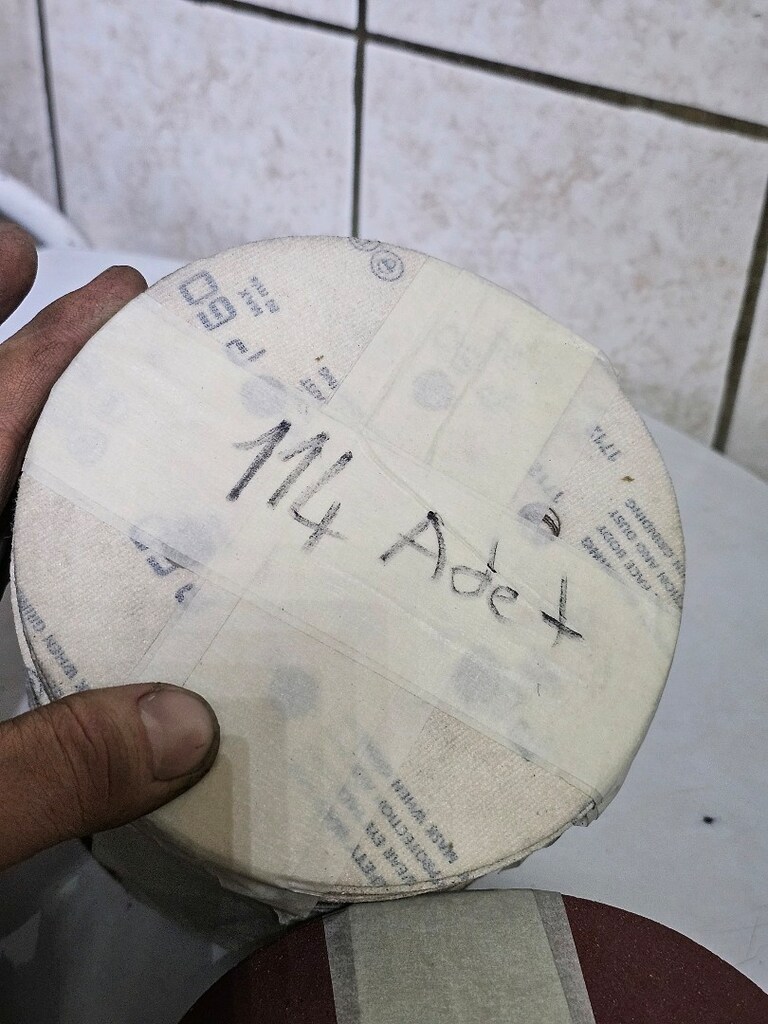 150mm Delikli Cırt Zımparalar - 5