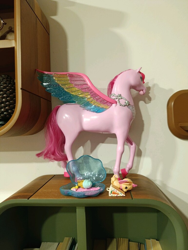Barbie sesli ışıklı at - 4