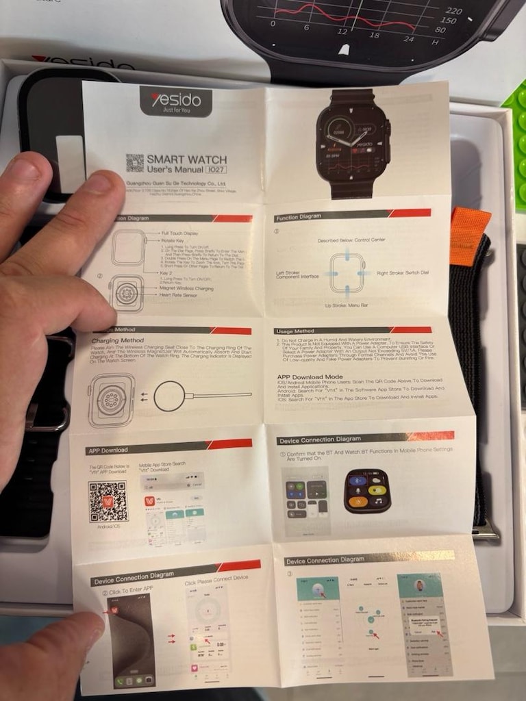 yesido smart watch - 3