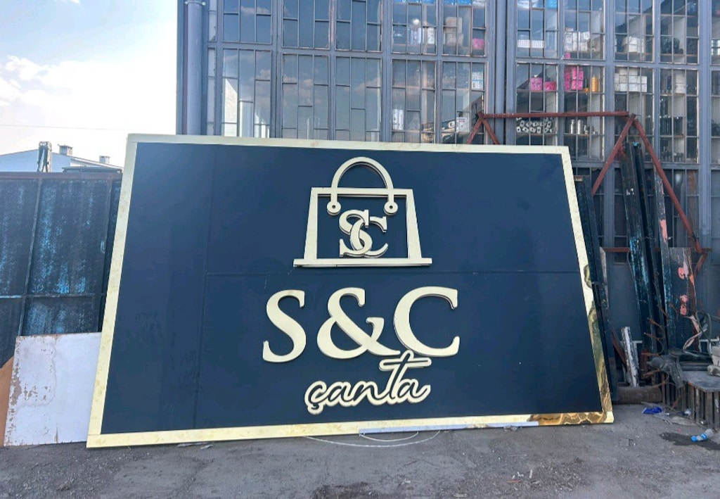 ışıklı harfli tabela. - 4
