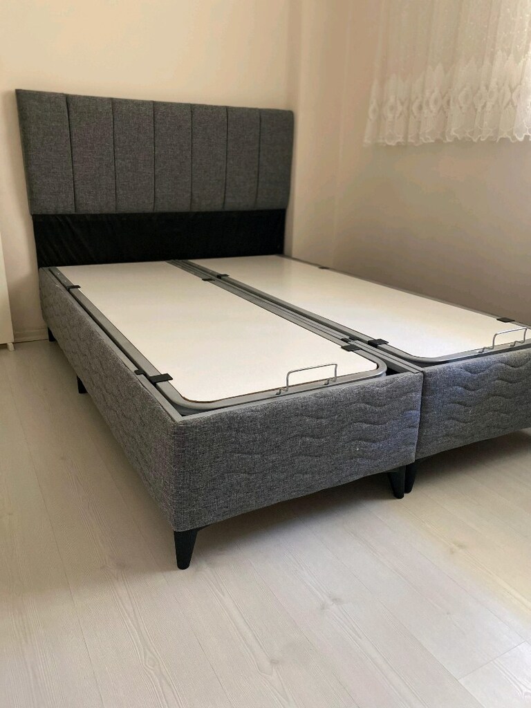 Sıfır ÇİFT KİŞİLİK BAZA BAŞLIK YATAK - 4