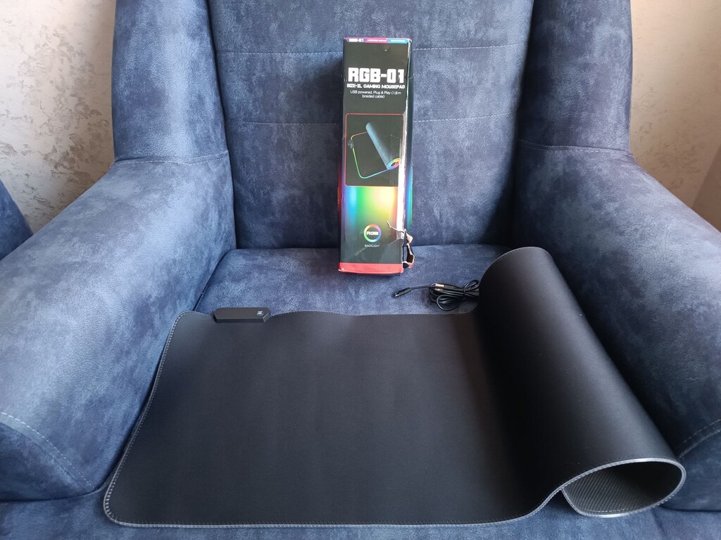 RGB-01 RGB LED Aydınlatmalı Gaming Mousepad (XL) - 2