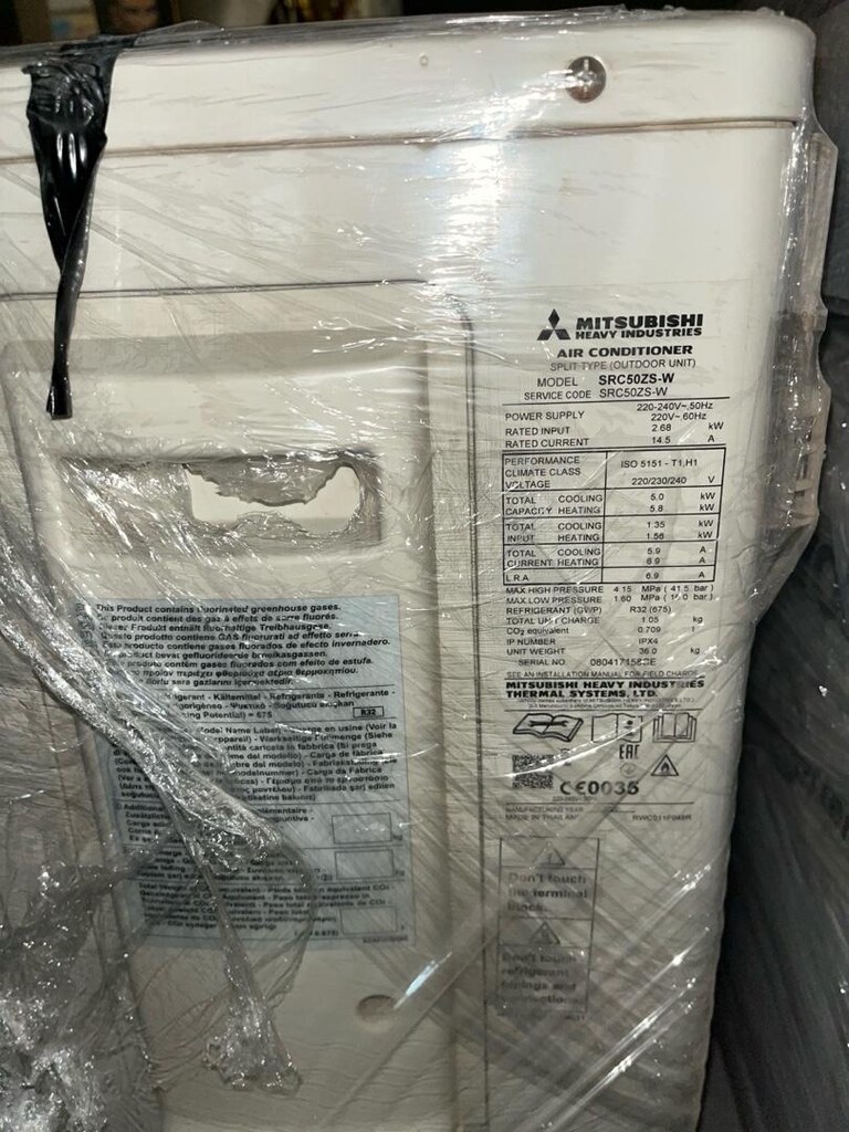 Mitsubishi SRK50ZS-W 18000Btu Klima - 4