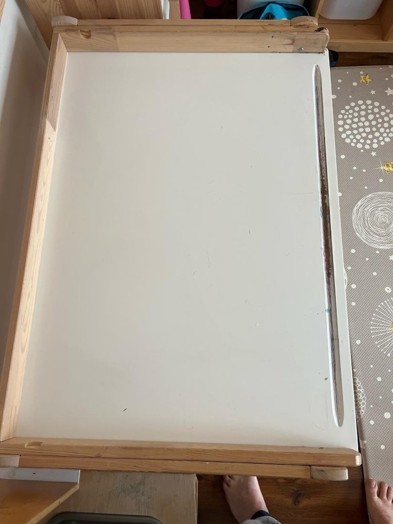 flisat ikea çoçuk çalışma masası - 4
