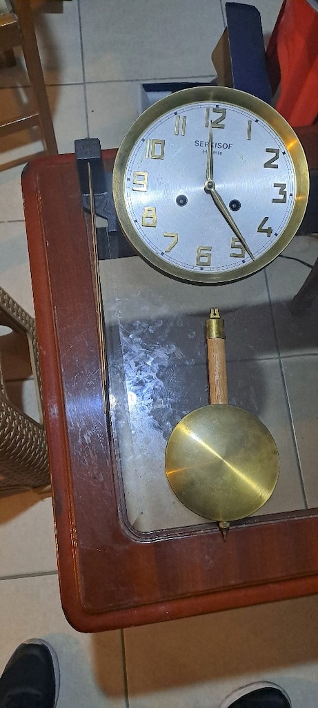 antika serkısof sarkaçlı saat - 2