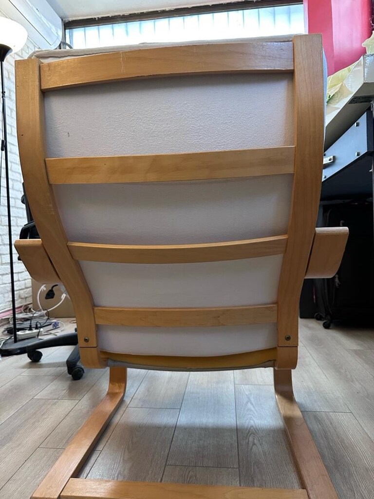 Ikea Koltuk ikea beyaz koltuk tekli berjer POÄNG - 3