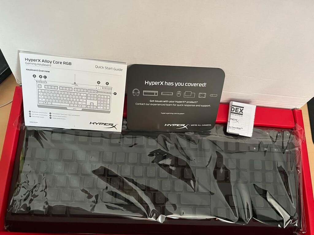 HyperX Alloy Core RGB Membran Oyun Klavyesi - 3
