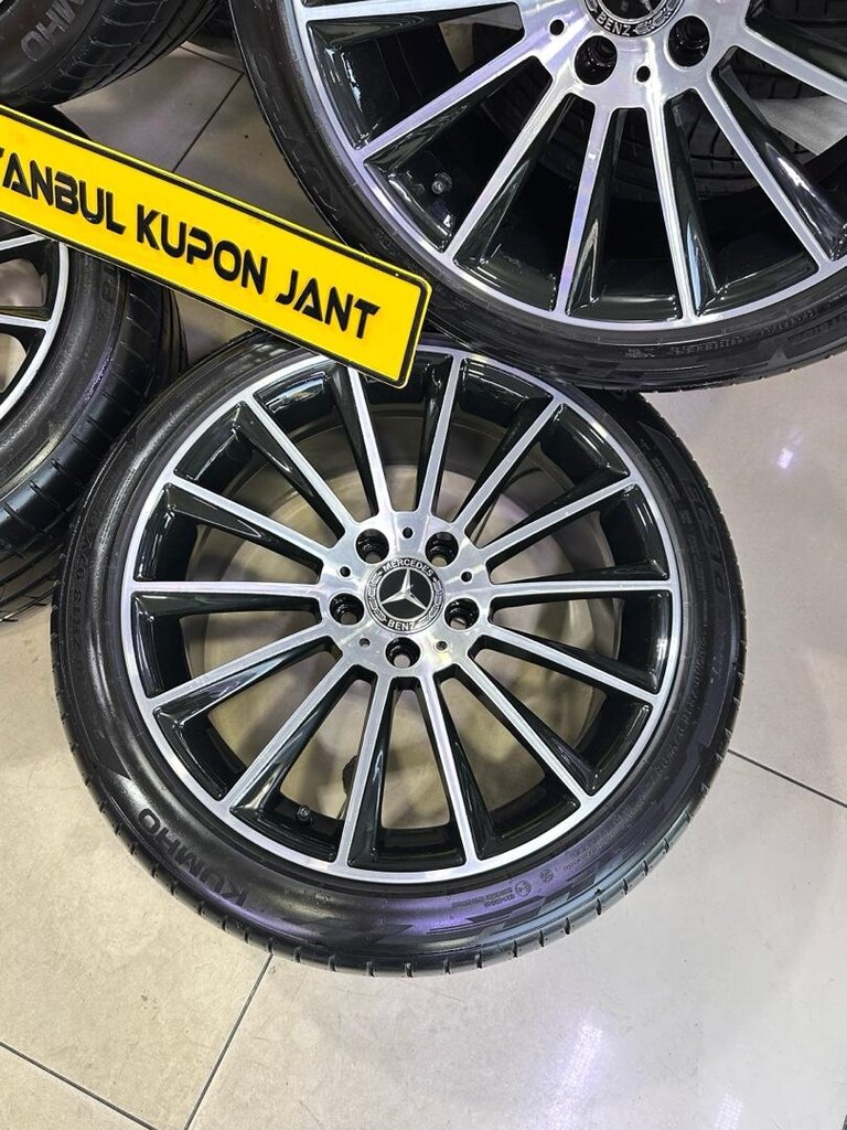 18 İNÇ SIFIR ! MAYBACH JANT LASTİK TAKIMI 1AYLIK 5x112 MERCEDES 2026 - 12