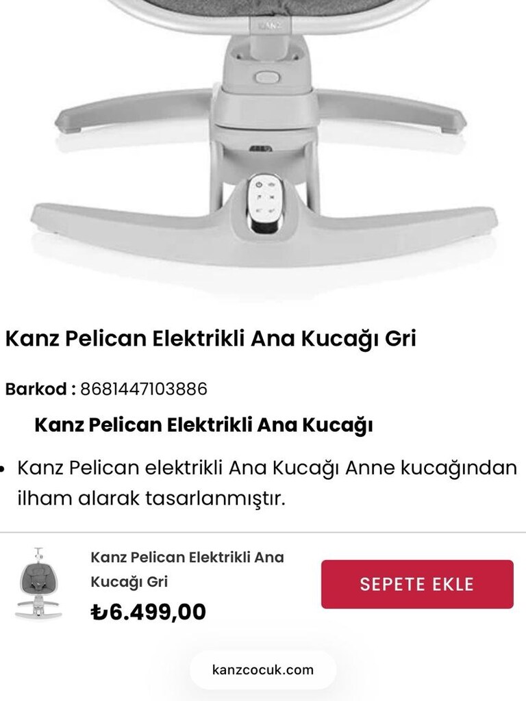 KANZ ANAKUCAĞI BEŞİK BEBEK YATAĞI - 8