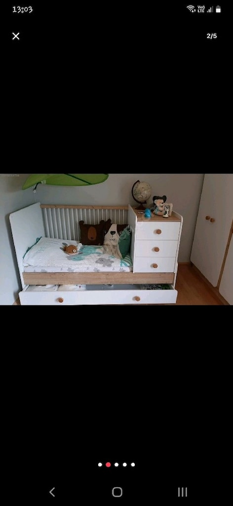 çilek natura baby sl büyüyen bebek karyolası - 2