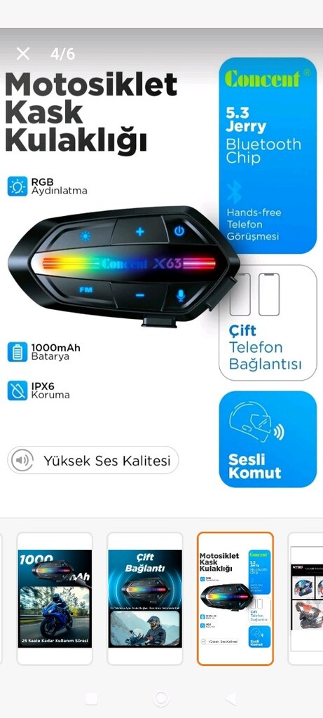 kask interkomu - 2