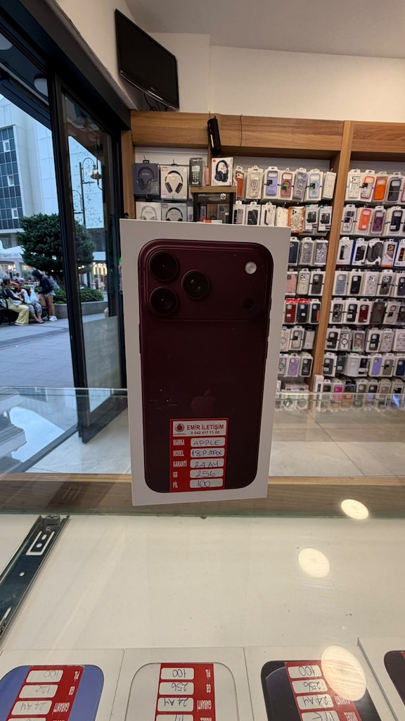 18 PRO MAX 256 GB KAPALI KUTU 24 AY GARANTİLİ - 8