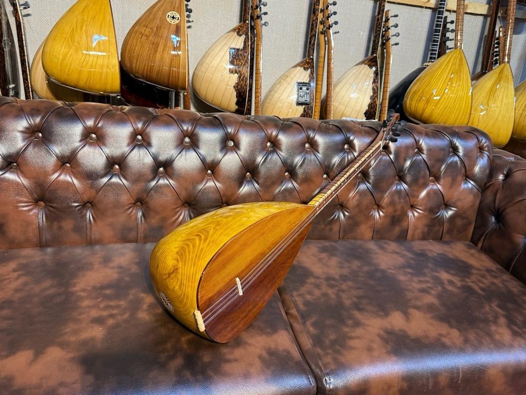 TAM PROFESYONEL 41 TEKNE OYMA DUT AĞACI KISA SAP BAĞLAMA SIFIR SAZ - 2
