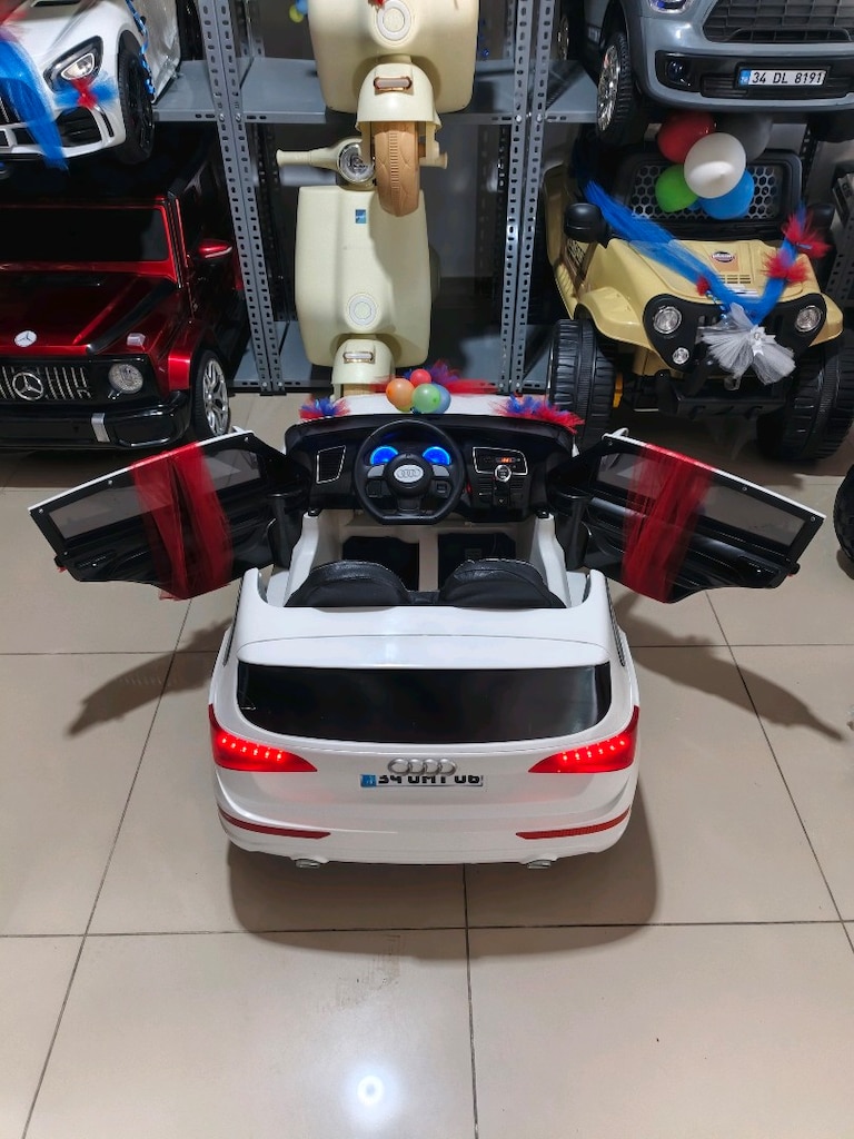 GARANTİLİ AUDİ Q SUW 2 MOTOR 3 İLERİ KUMANDALI&MANUEL AKÜLÜ ARABA - 6