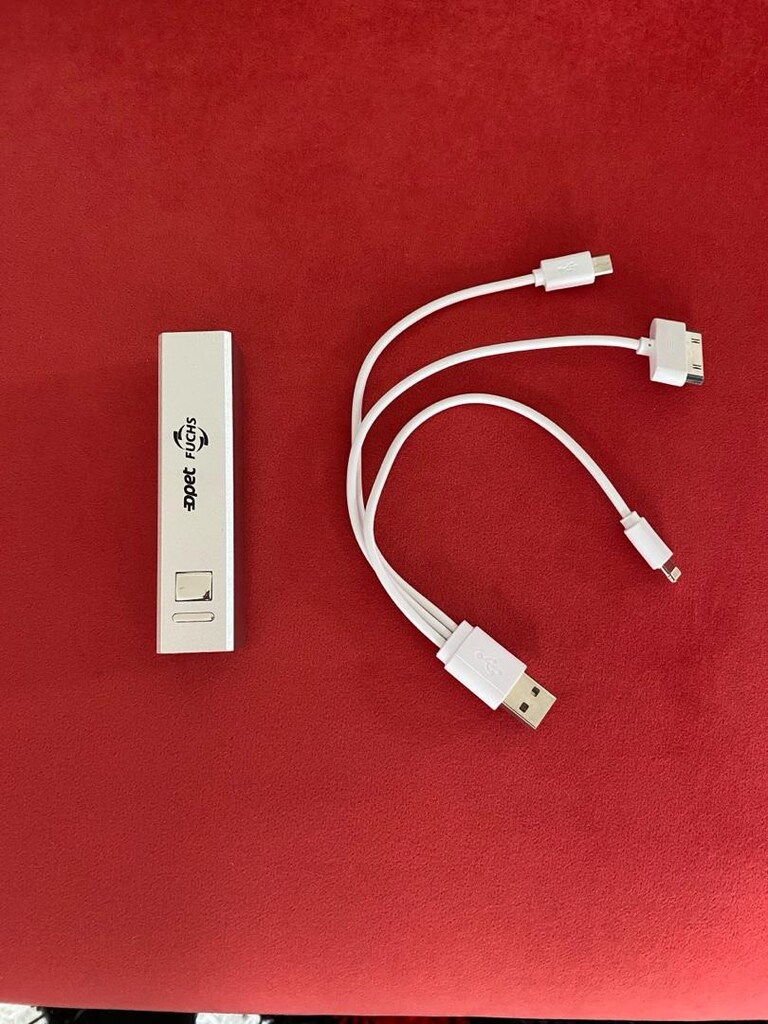 Pawerbank Opet Fuchs gümüş USB bellek - 2