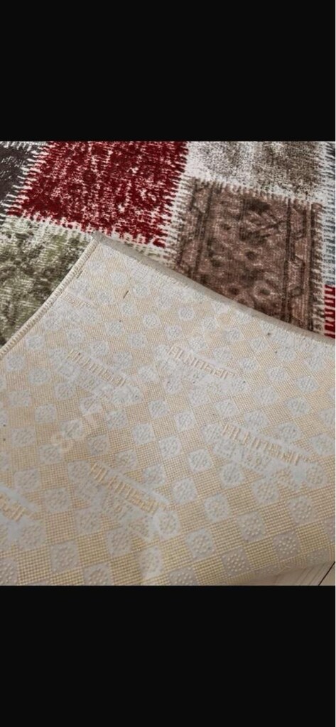 Patchwork Desenli Yolluk Halı 120x300 cm Temiz ve Şık Görünüm - 3