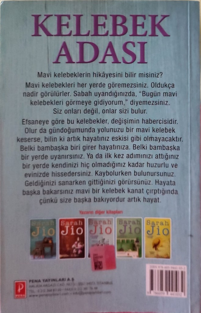 Sarah Jio - Kelebek Adası - 5
