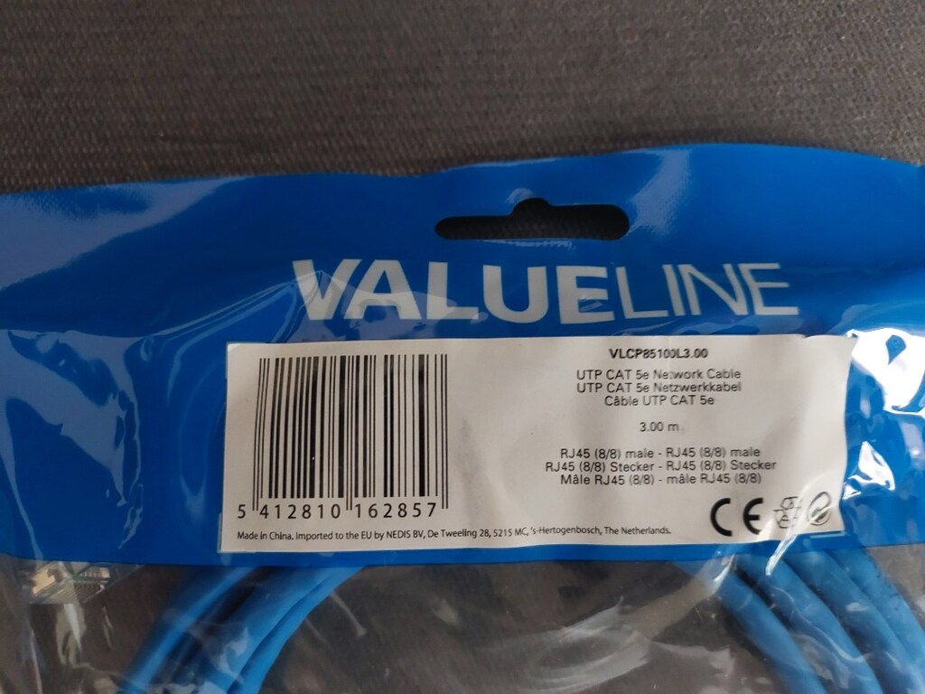 Valueline Network Kablo 3m - 3