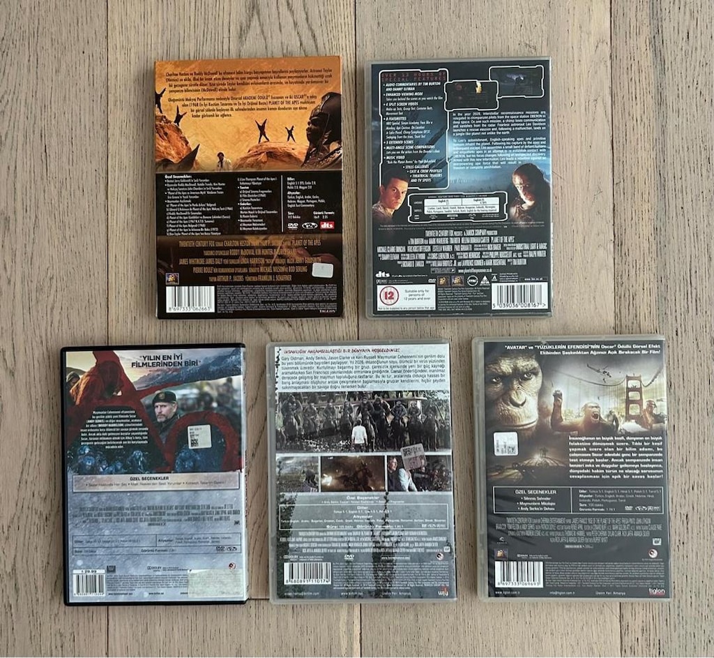 Maymunlar Cehennemi Koleksiyon DVD Seti - 2