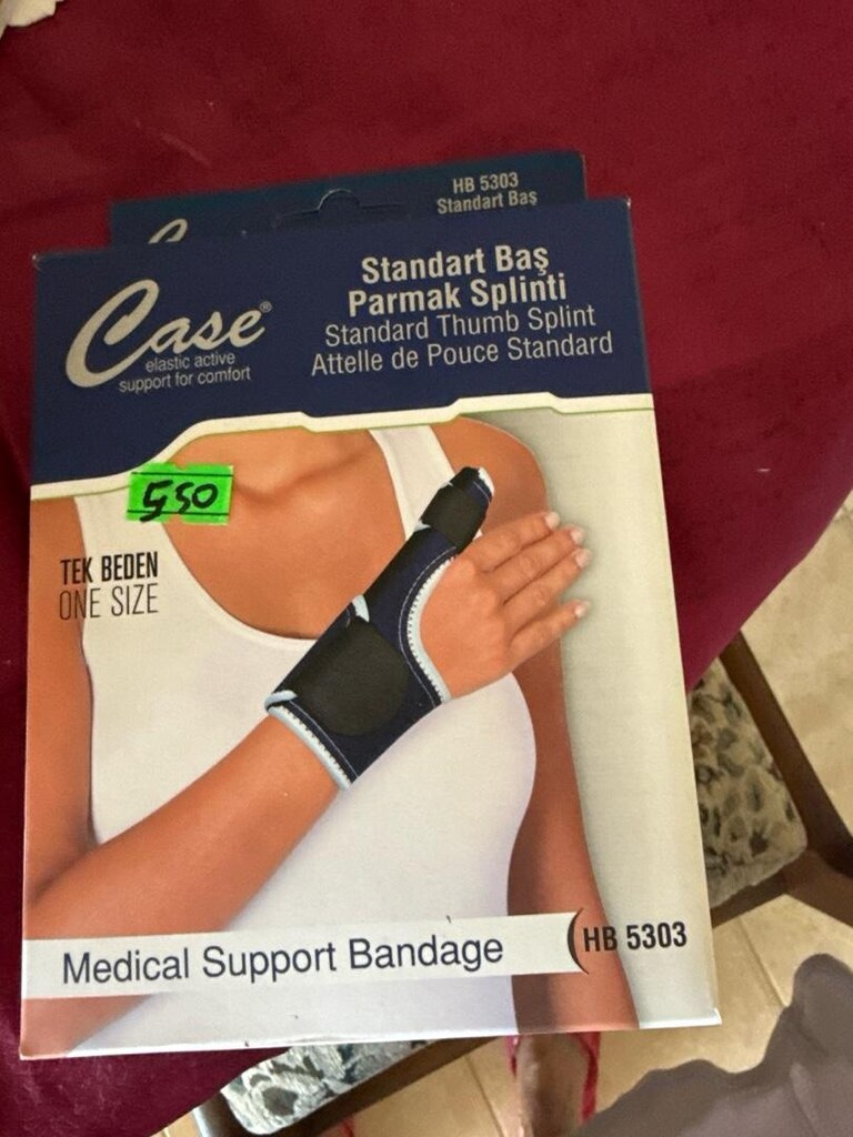 Baş parmak splinti - 2