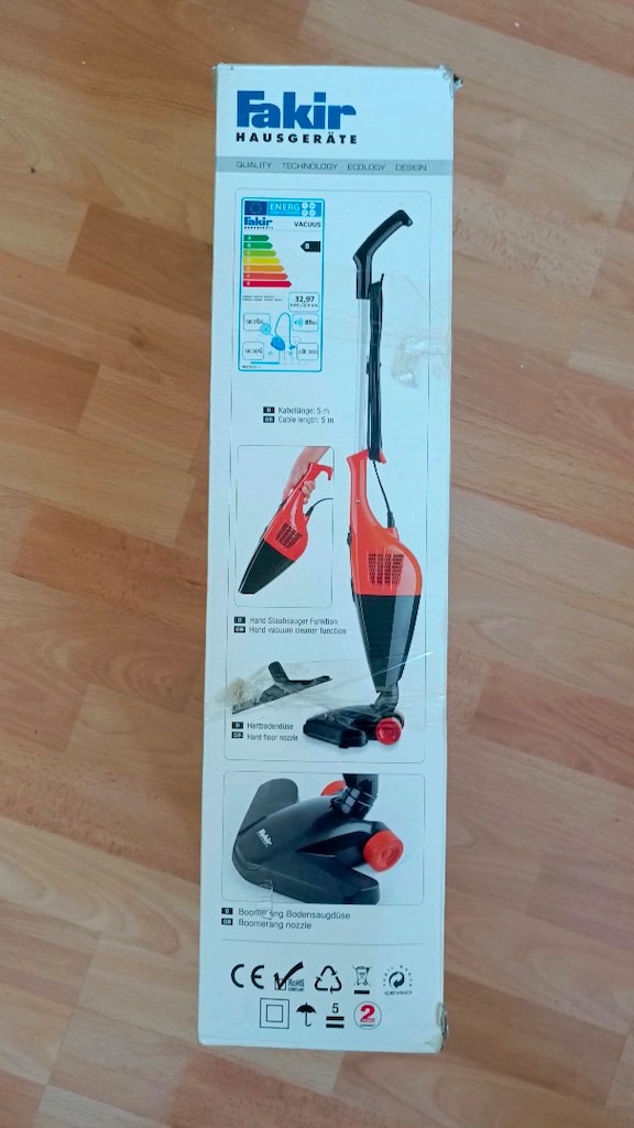 FAKİR VACUUS ELEKTRİKLİ DİKEY SÜPÜRGE - 2
