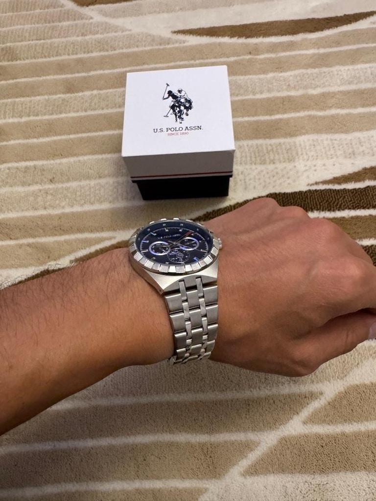 U.s. Polo Assn. Uspa1140-02 Erkek Kol Saati Metalik Gri — görsel 4/10