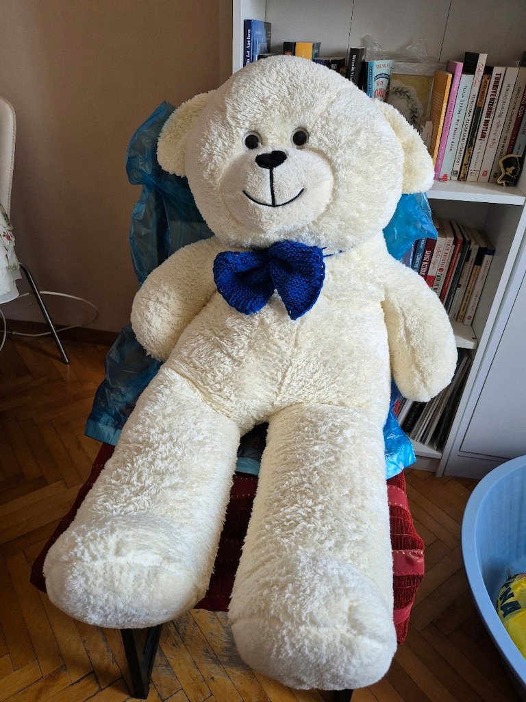 Peluş Beyaz Ayıcık - 2