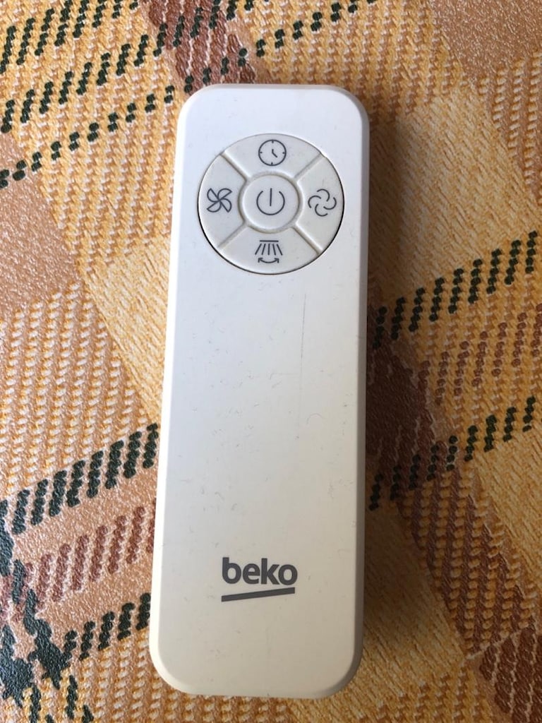 beko portatif hava soğutucu hava serinletici orjinal kumanda