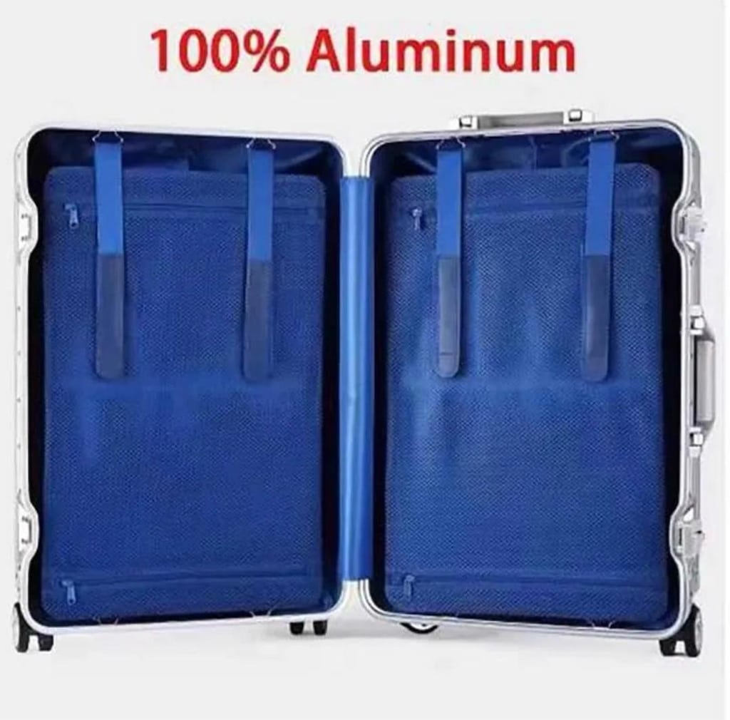 100% alüminyum valiz! - 4