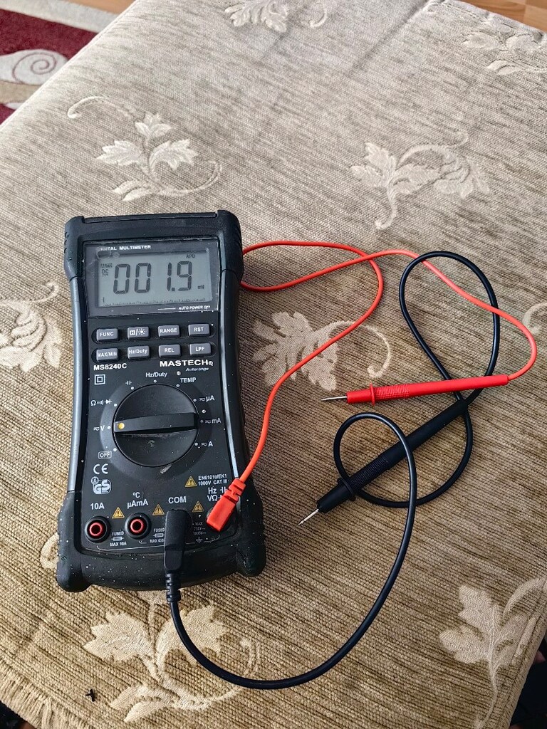 MASTECH.Dijital Multimetre MASTECH MS8240C sağlam - 9