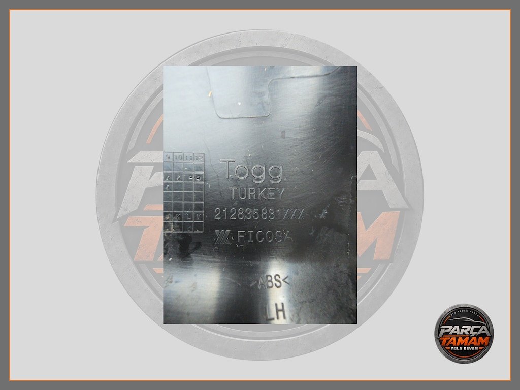 TOGG T10F SOL DIŞ AYNA KAPAĞI 212835831 - 4